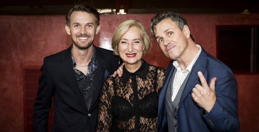 Per Halldén, Thörnströms Kök, Annelie Öster, Restaurang- och hotellhögskolan Grythyttan, som också var domare och jurymedlem i tävlingen Årets Servitris. Erik Schneider, L’Enoteca, vinnare i kategorin Årets Sommelier. 