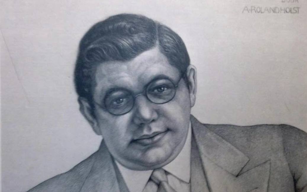 Portrait of Dr. F. Mannheimer by A. Roland Holst-de Meester.