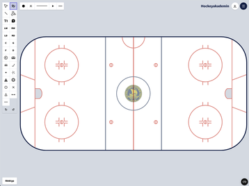 Manual – Så lägger du till din egen logotyp i Hockeyakademins ritverktyg