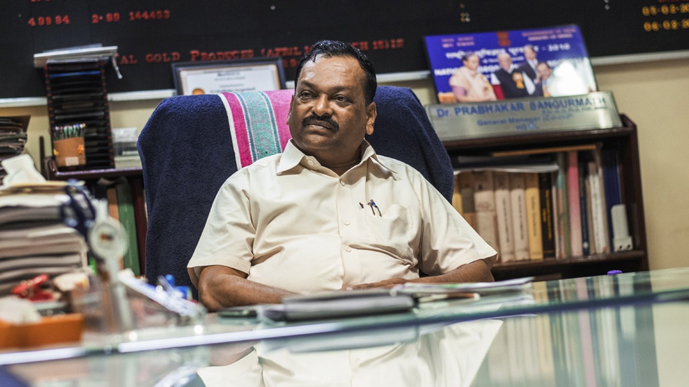 <p>Dr. Prabhakar Sangurmath, general manager coordination at Hutti Gold Mines Limited.</p>
