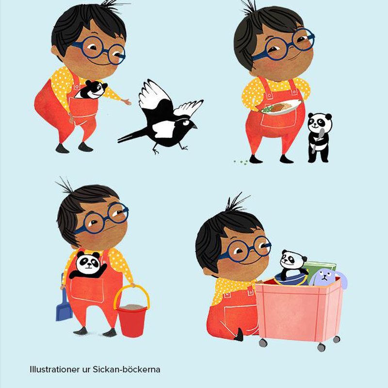 Sickan-böckerna i ordning