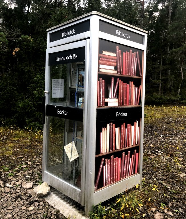 Stor guide till Sveriges alla bokbytarskåp