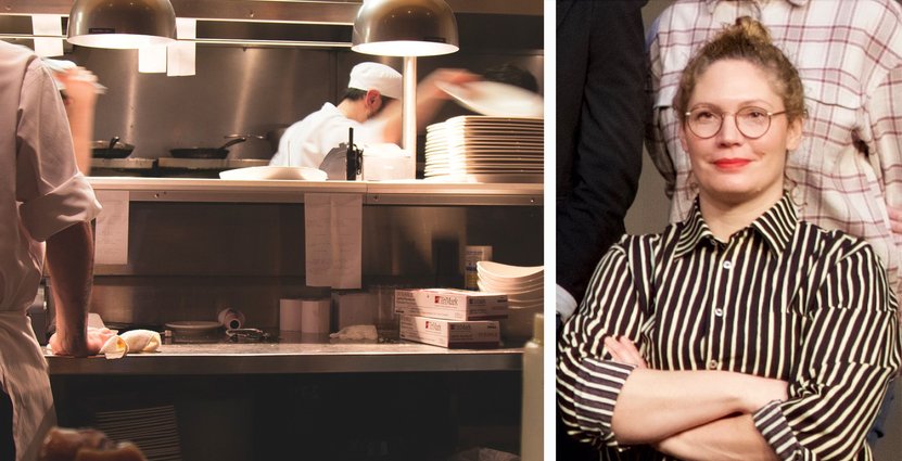 Sofia B Olsson är en av initiativtagarna till både uppropet #härtardetslut och till den nystartade föreningen Framtidens krogkultur. 