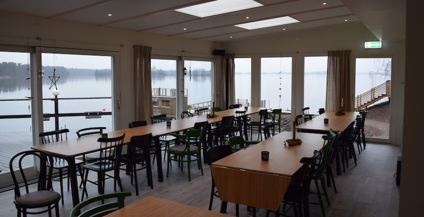 Den nya restaurangen serverar säsongsbetonad mat och mycket ekologiskt.  