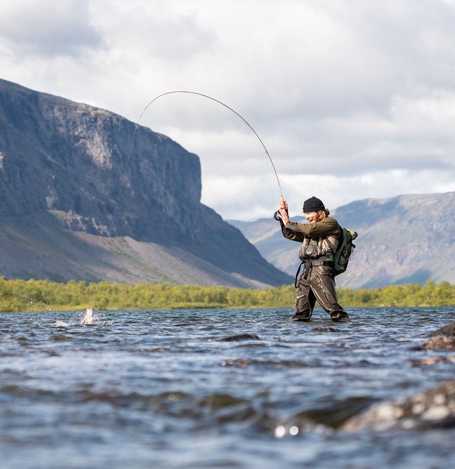 Fishing Kiruna Lapland