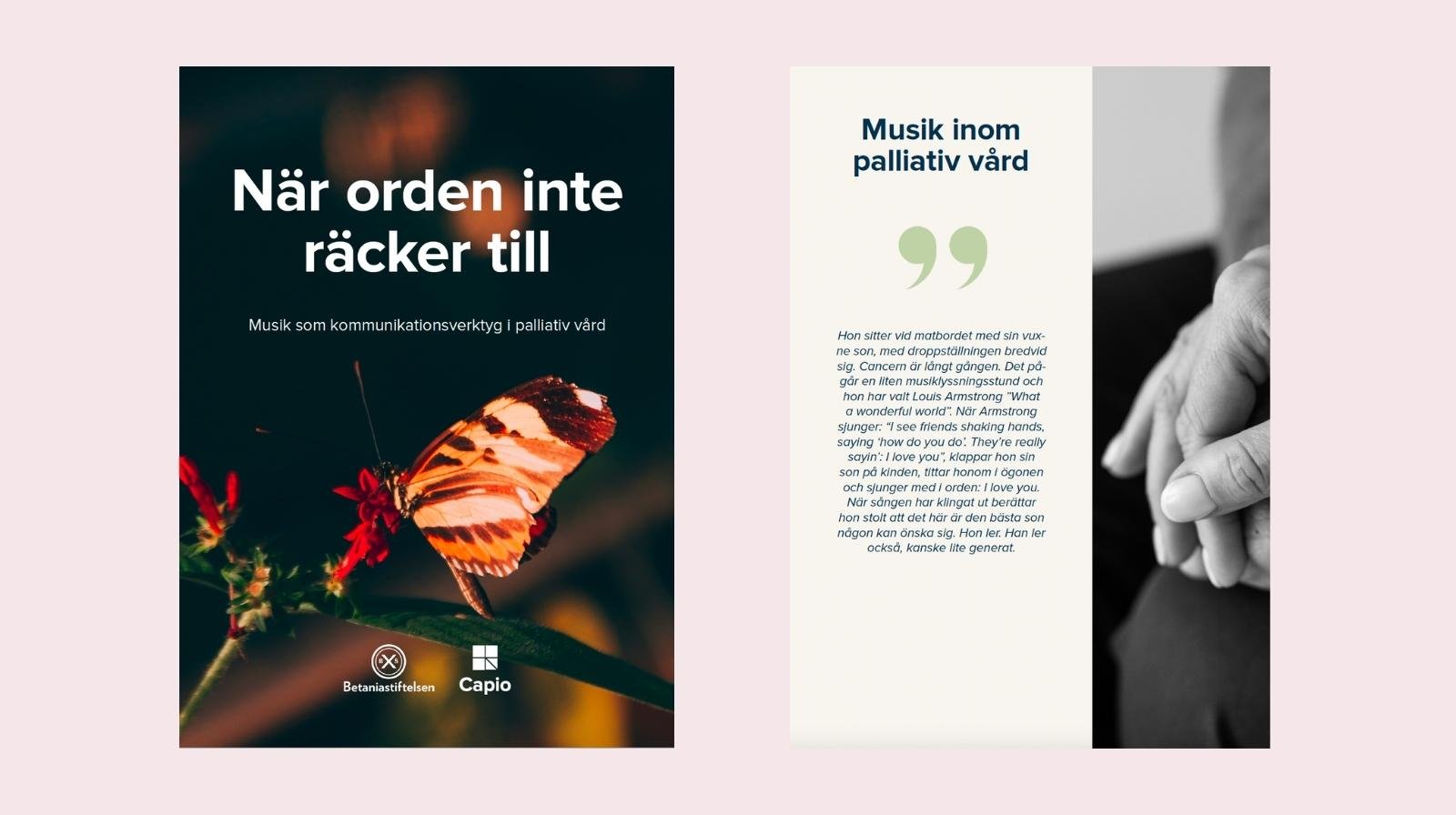 När orden inte räcker till – Musik som kommunikationsverktyg i palliativ vård