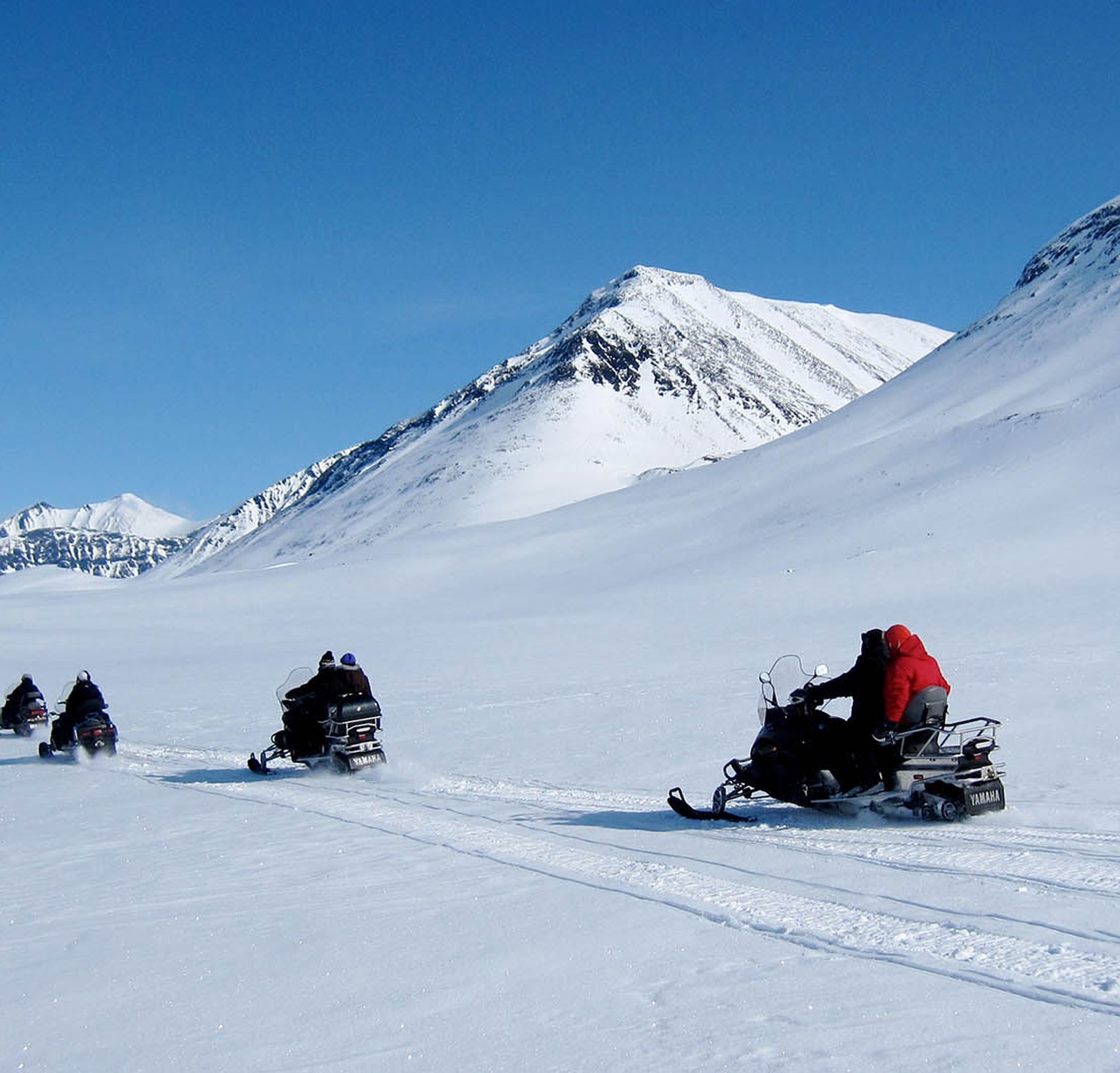Skotertur kring Kebnekaise Enoks