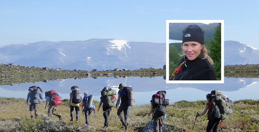 Åsa Ohlin är kursföreståndare på den jubilerande fjälledarlinjen på Storumans folkhögskola. 