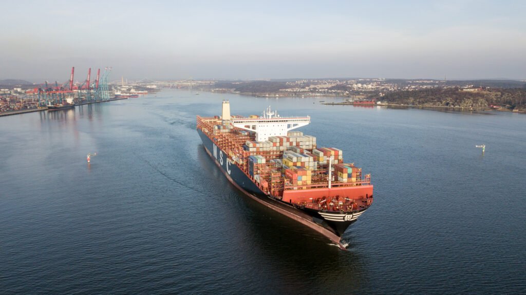 Göteborgs hamn_MSC Viviana Foto: Göteborgs hamn