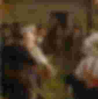 Midsummer Dance by Swedish artist Anders Zorn (1860-1920) painted in 1897. A classic of Swedish art history showing traditional folk dancing in the Dalarna countryside in the extended summer evening light.