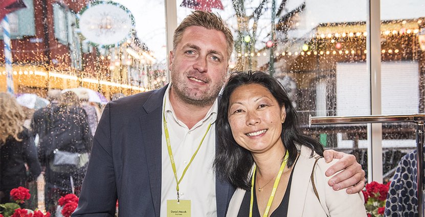 Daniel Atteroth och Marie Rodoni, First Hotel. 