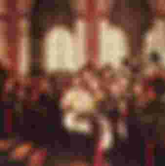 The Proclamation of the German Empire in the Galerie des Glaces at Versailles, 18 January 1871. Oil on canvas by Anton von Werner. Credit: Granger Historical Picture Archive / Alamy Stock Photo.