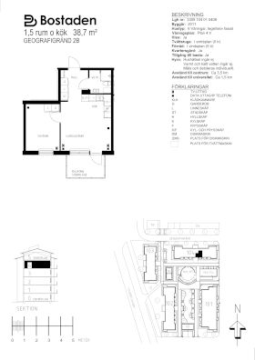 PlanlösningGeografigränd 2 B