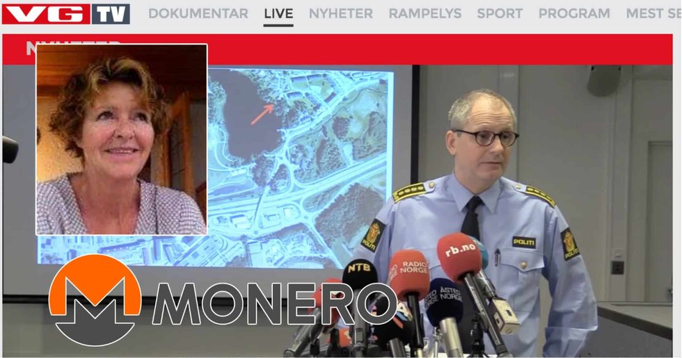 Norsk polis bekräftar: Kommunikationen med kidnapparna sköts via kryptovaluta.