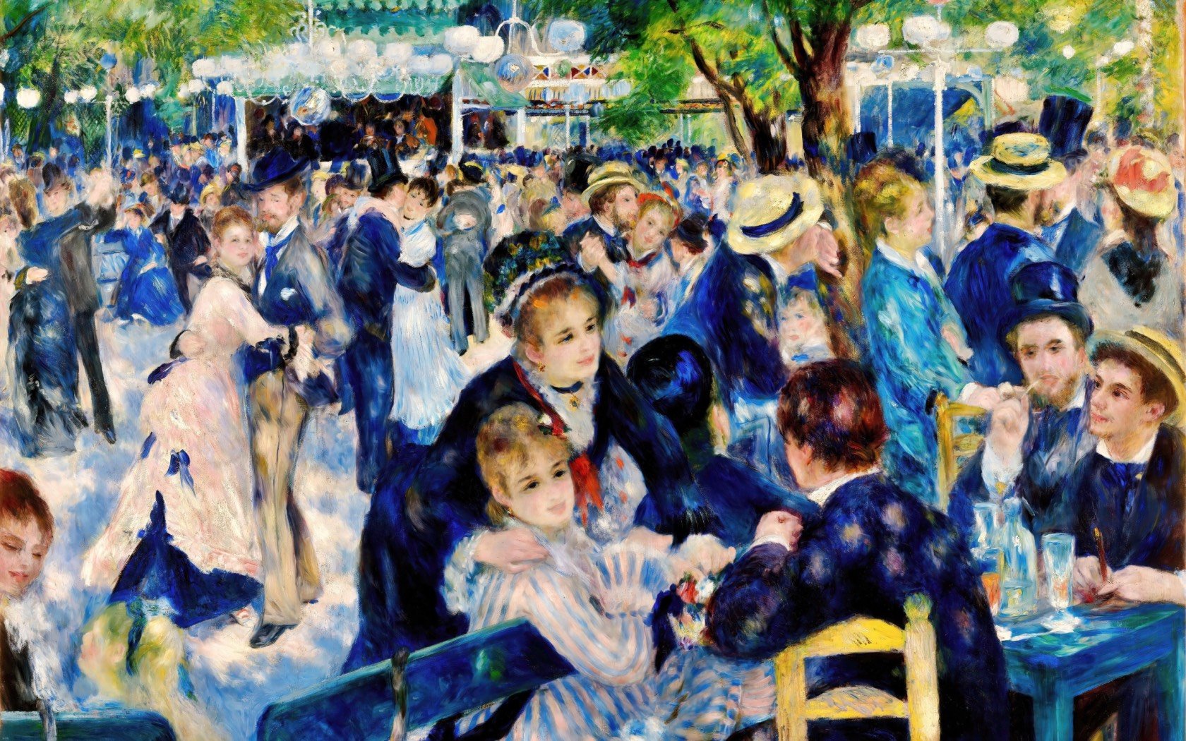 'Dance at Le Moulin de la Galette' by Pierre-Auguste Renoir, 1876. Credit: ArchiVerse