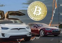 After massive gains – Tesla's stock price now looks just like bitcoin's mega rally in 2017