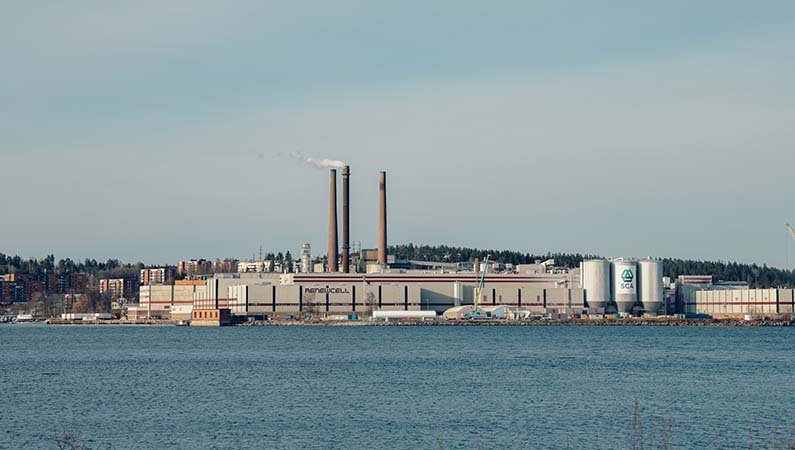 Fabriken i Ortviken. FOTO: Alexander Donka