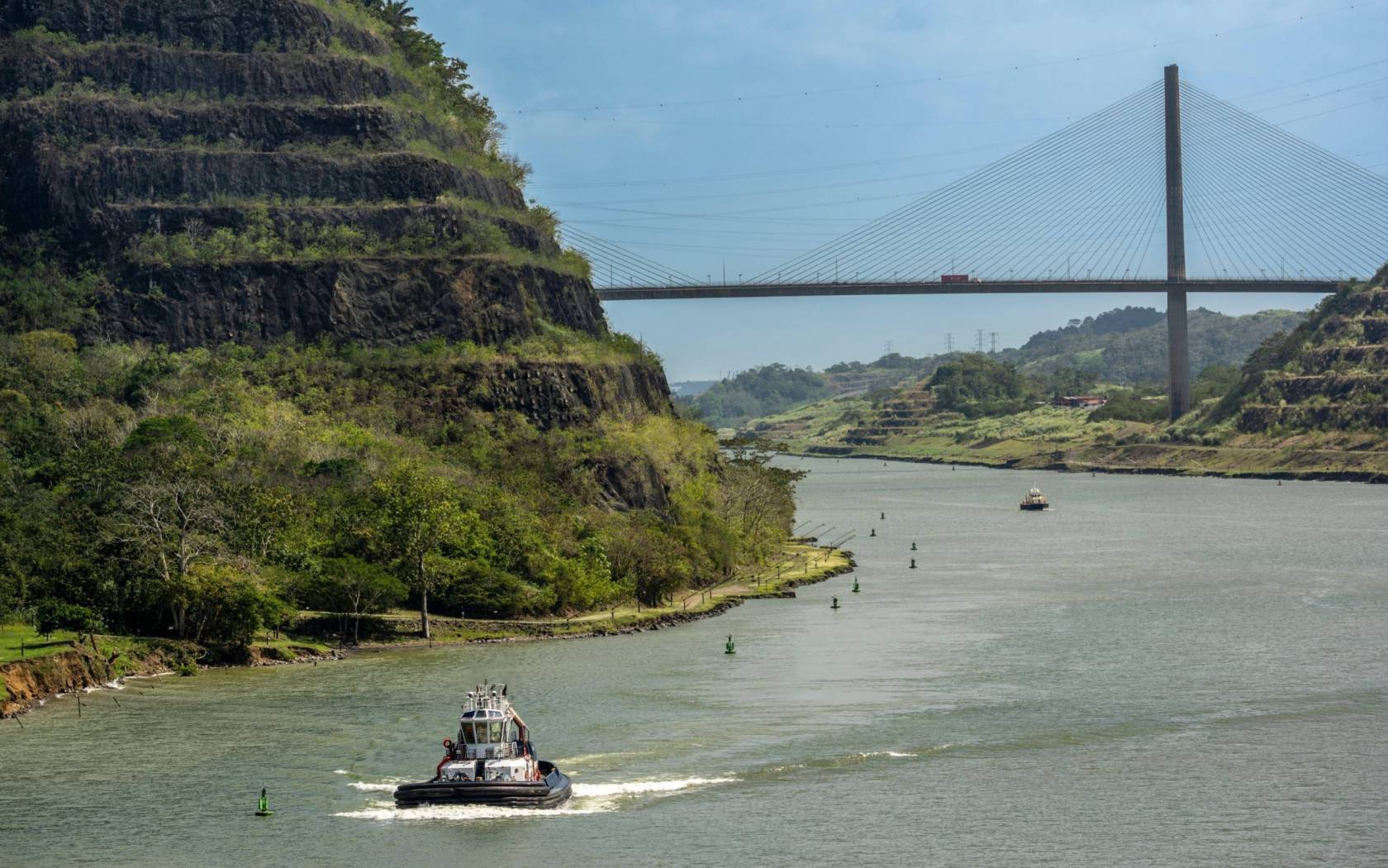 The Panama Canal. Credit: Chris North