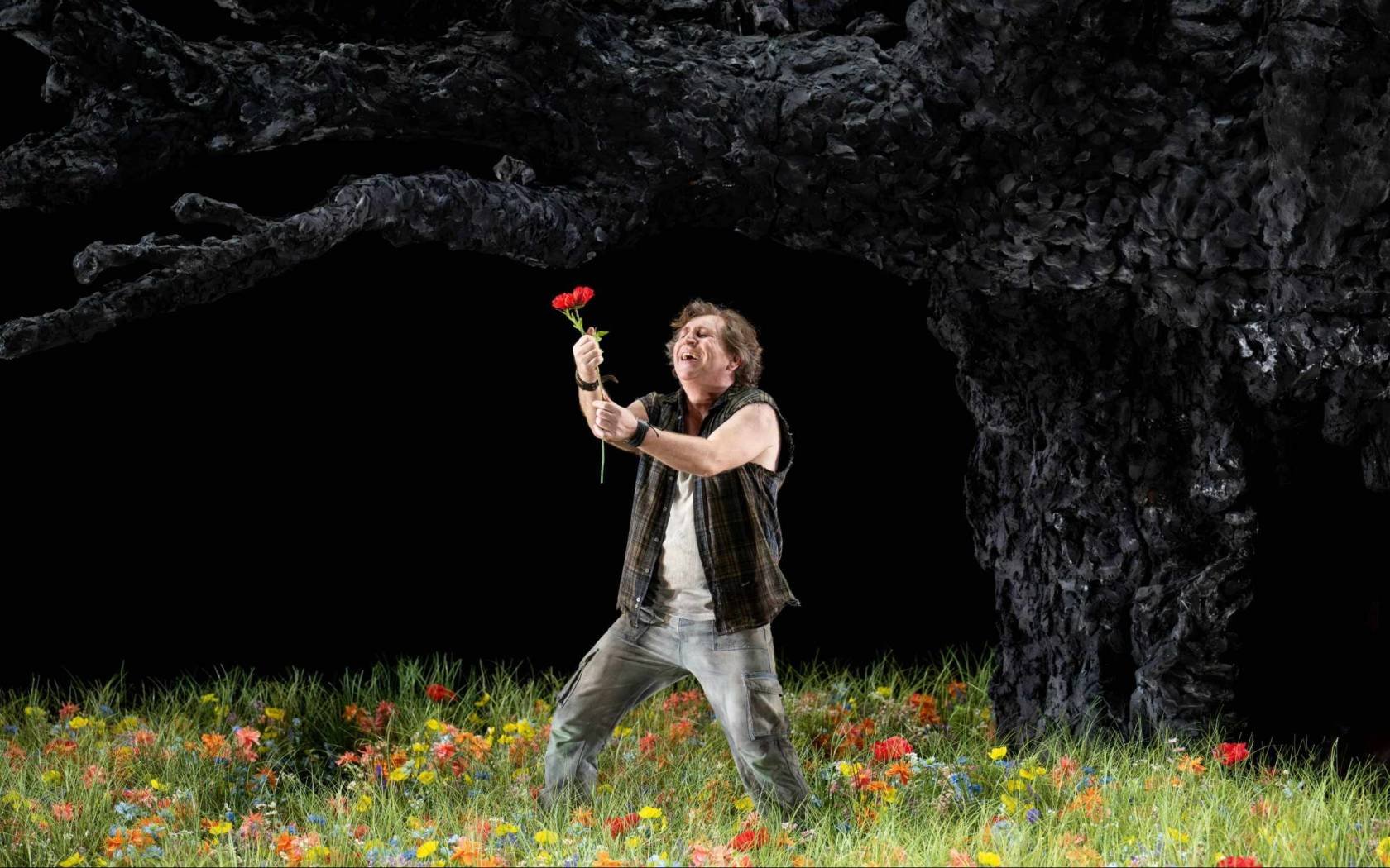 Andreas Schager as Siegfried in Barrie Kosky's Siegfried.
