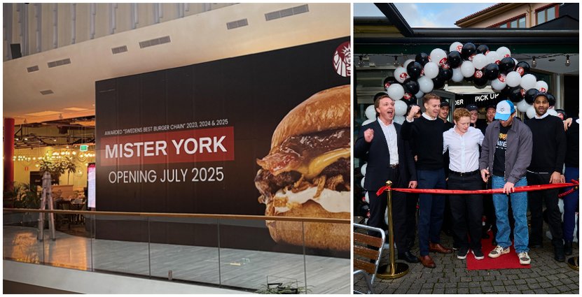 Ny restaurang i Mall of Scandinavia samt bandklippning i Helsingborg 2024.  