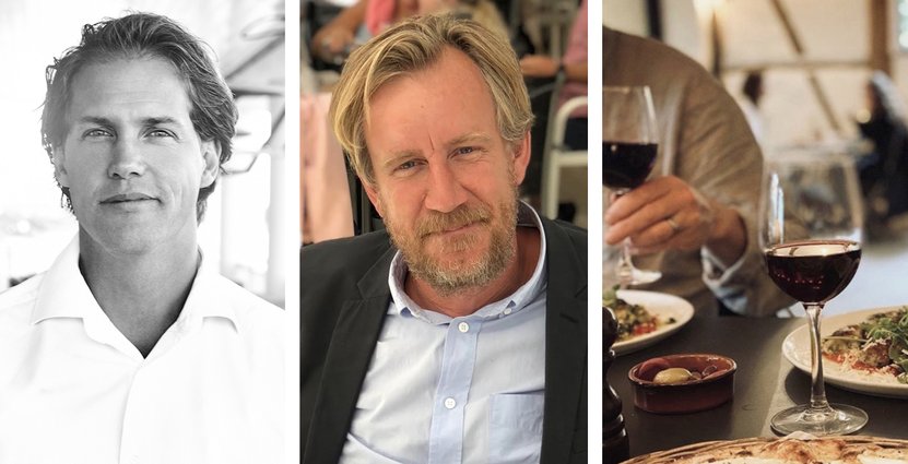 Jonas Stenberg, ESS Group och Christian Esbjörnsson, Hotel Kockska Gården, är två aktörer som löser problemet med kockbrist i Sverige med utlandsrekryteringar. Foto: ESS Group/Privat