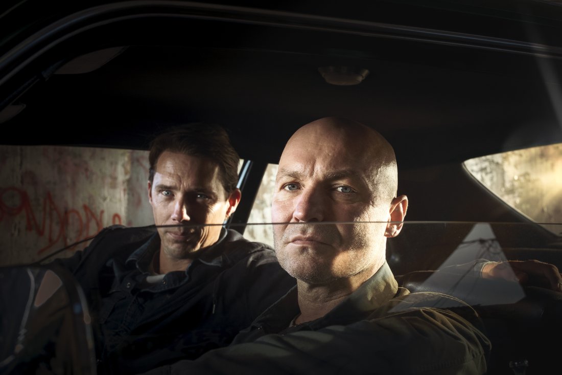 Författarna bakom Kung Pow heter Ola Lindholm och Johan Lindqvist. Foto: Stefan Tell