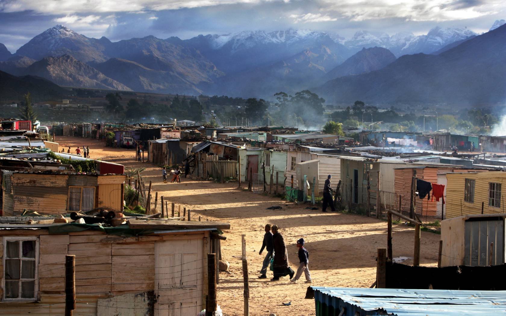 A township in the wine region of Western Cape Province, South Africa.