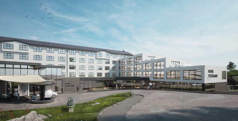 På bottenplanet av den nya hotelldelen The Front House finns en utställning av Per och Åsa Gessles bilsamling. Foto: Pressbild