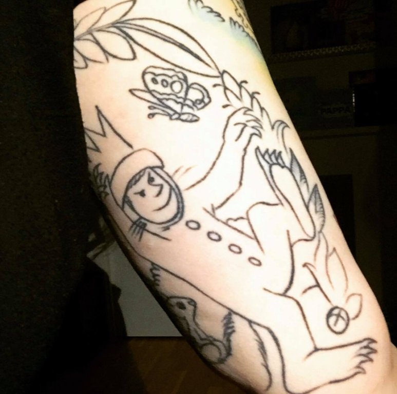 31 tatueringar från barnböcker som får oss att längta efter att gadda oss