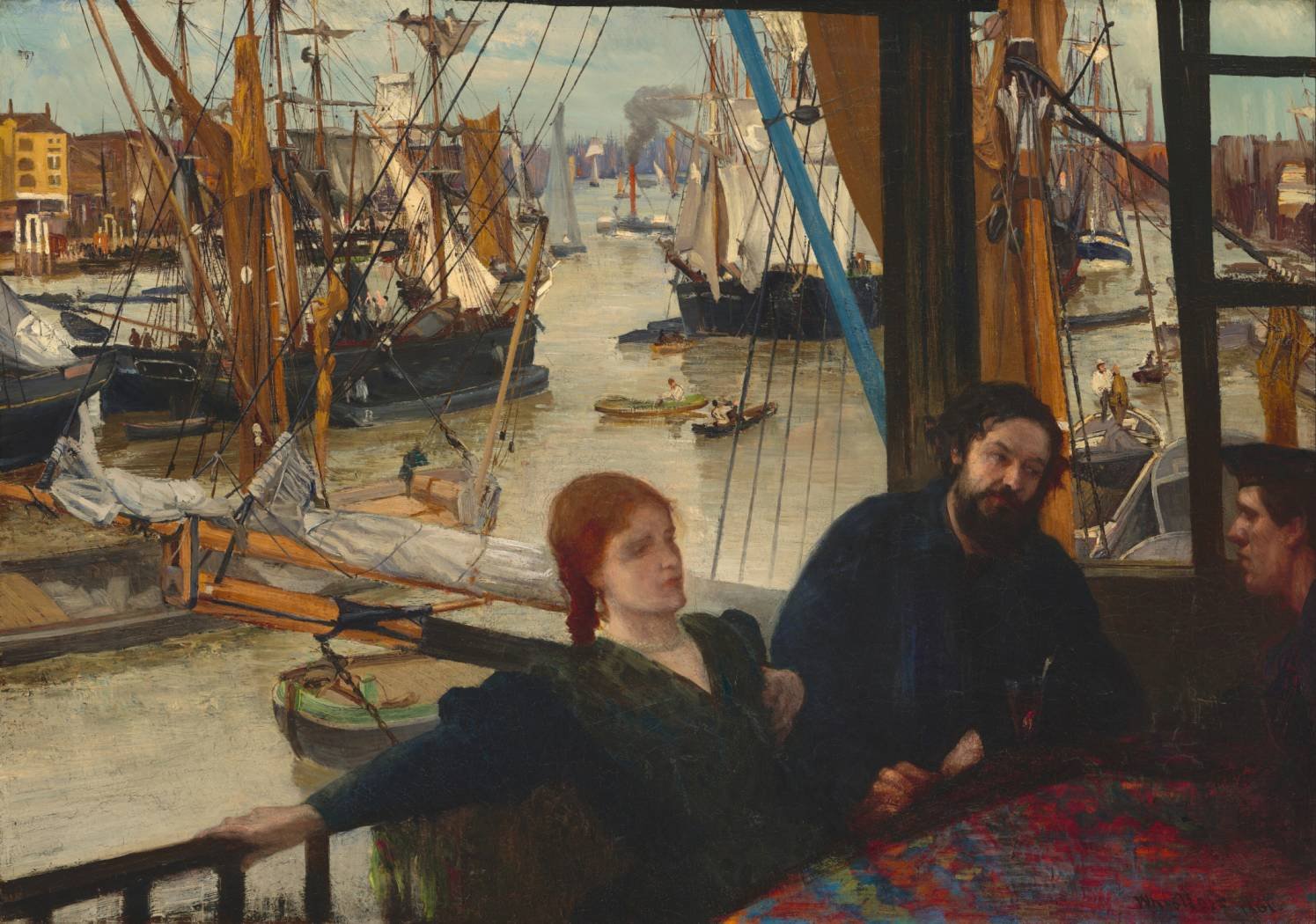 'Wapping' (1860-4) by James McNeill Whistler.