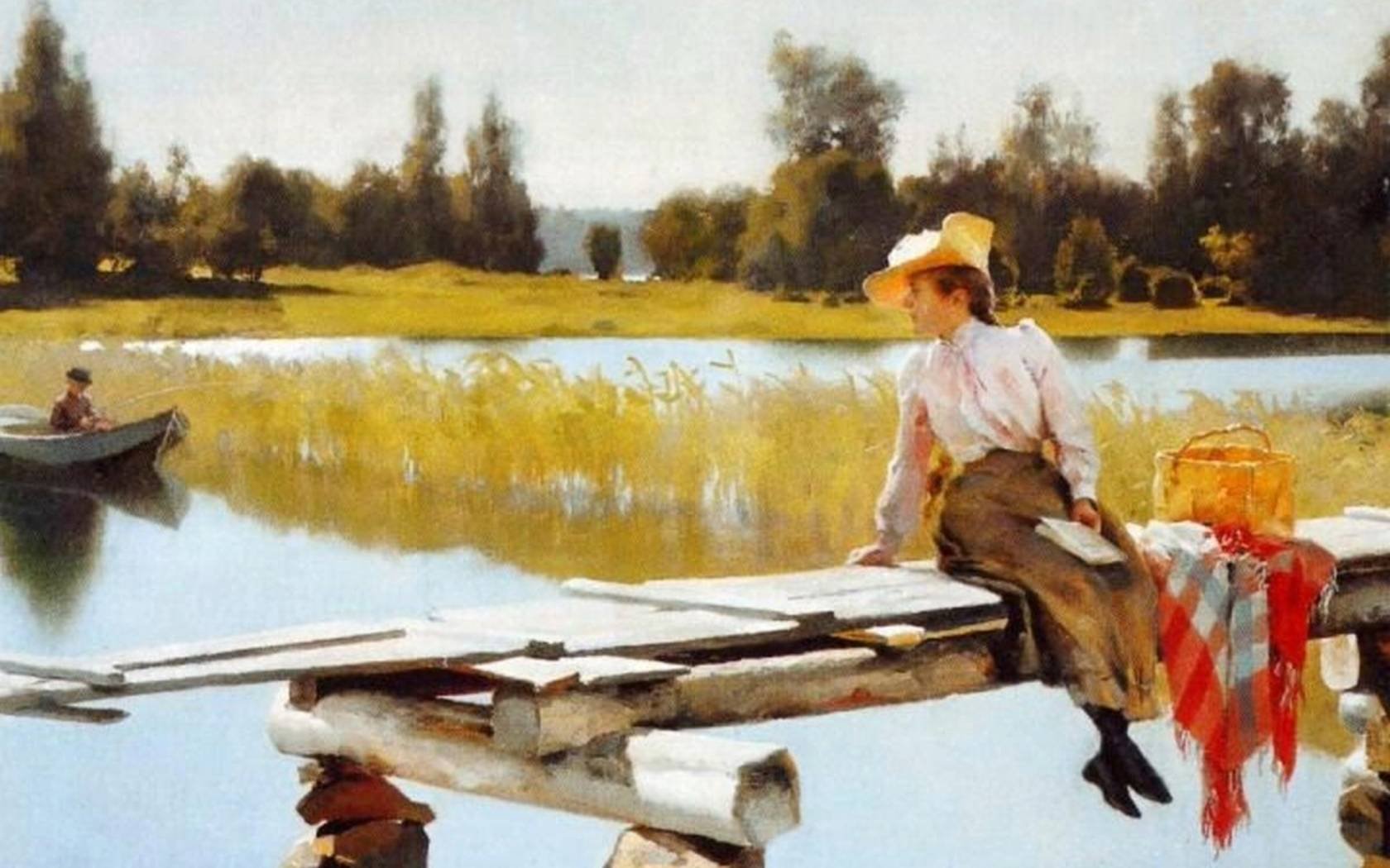 'Summer' by Gunnar Berndtson, 1893.
