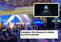 Misstänkta Jubilee Ace-bedragarna ligger bakom Globalytics Tech Research