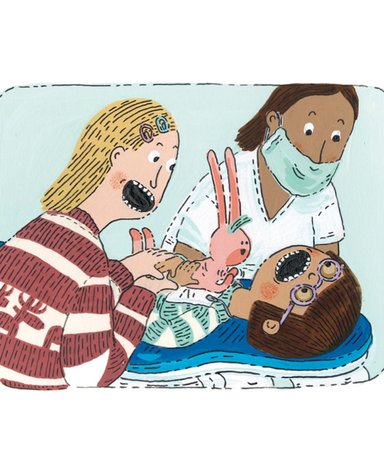 Gapa stort! Barnböcker om att gå till tandläkaren