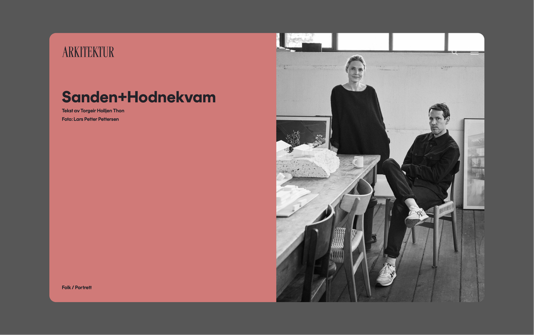 Portrettformat av arkitekter og arkitektkontor