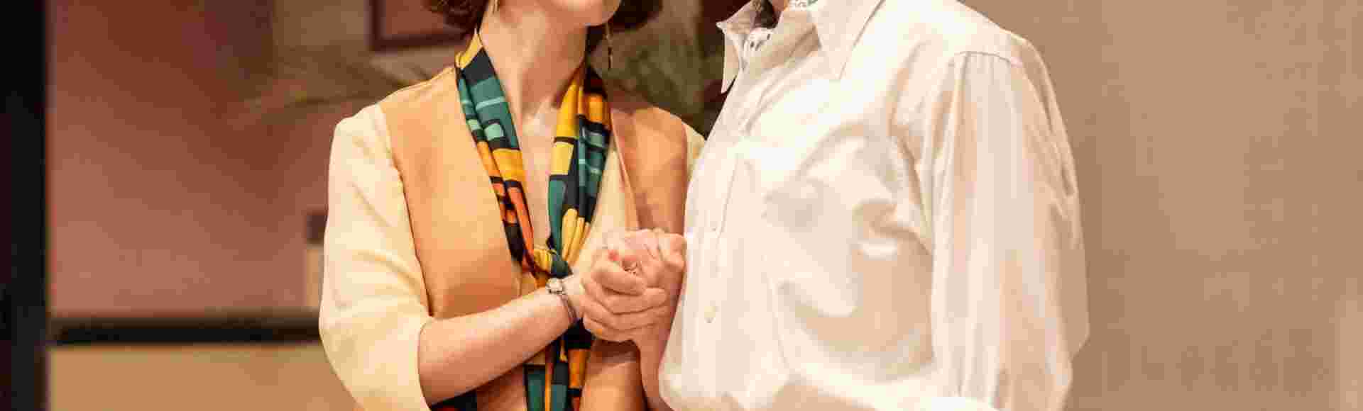A still from The Constant Wife at the RSC. Based on the play by W Somerset Maugham.