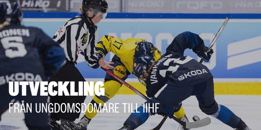 Utvecklingsstegen - från ungdomsdomare till IIHF