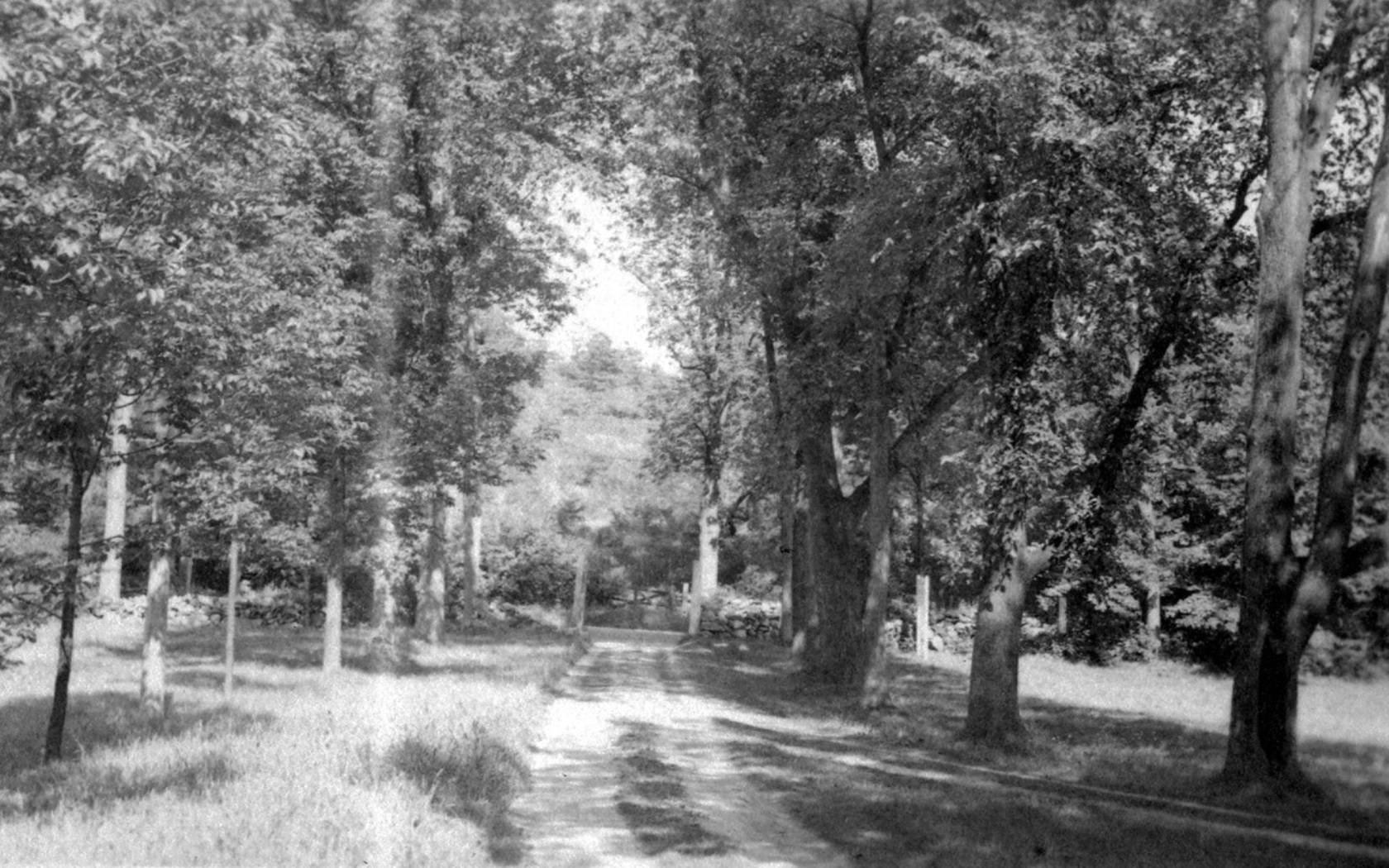 The Old Manse at Concord, Massachusetts.