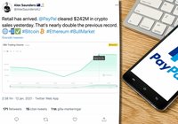 New record volume for crypto trading on Paypal - here's what it may mean