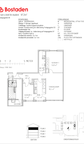 PlanlösningPedagoggränd 3 B