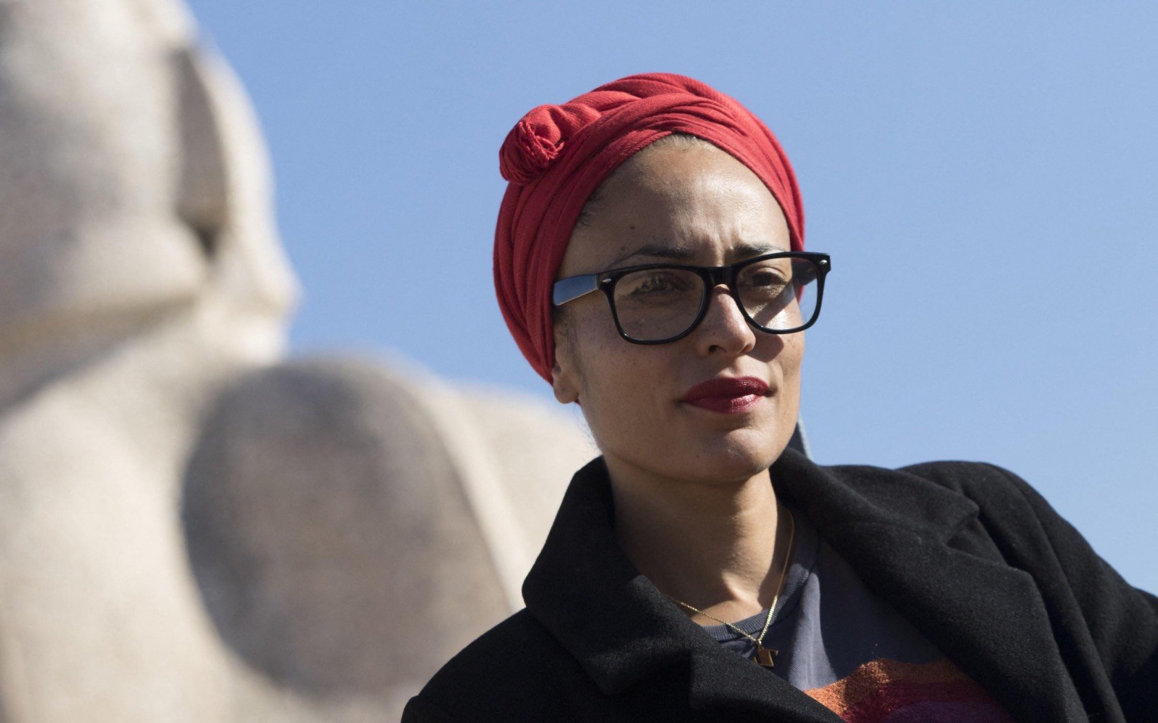 Zadie Smith in Barcelona. Credit: NurPhoto SRL