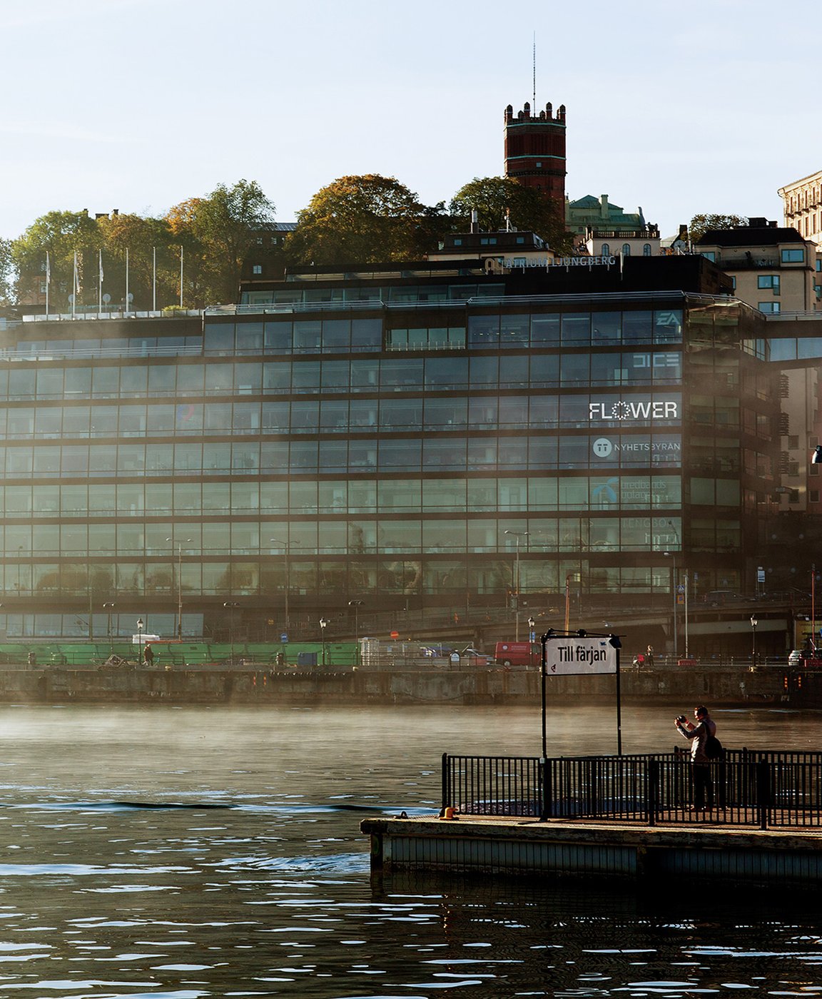 Flower office at Slussen, Stockholm