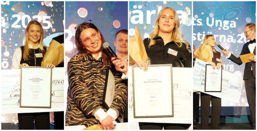 Fyra nya stjärnor i branschen