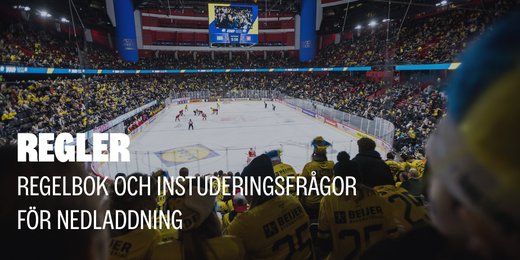 Spelregler för ishockey 2025/2026 publicerad!