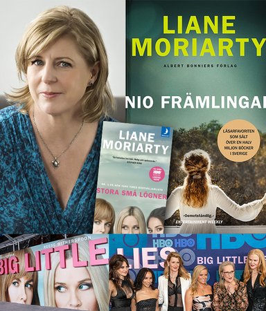 Liane Moriarty: “Jag smugglade in massa onyttigheter på hälsoresorten”