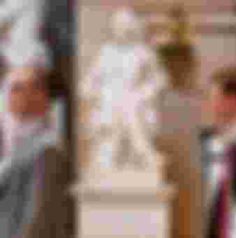 A statue of Alexander Stephens in the US Congress.