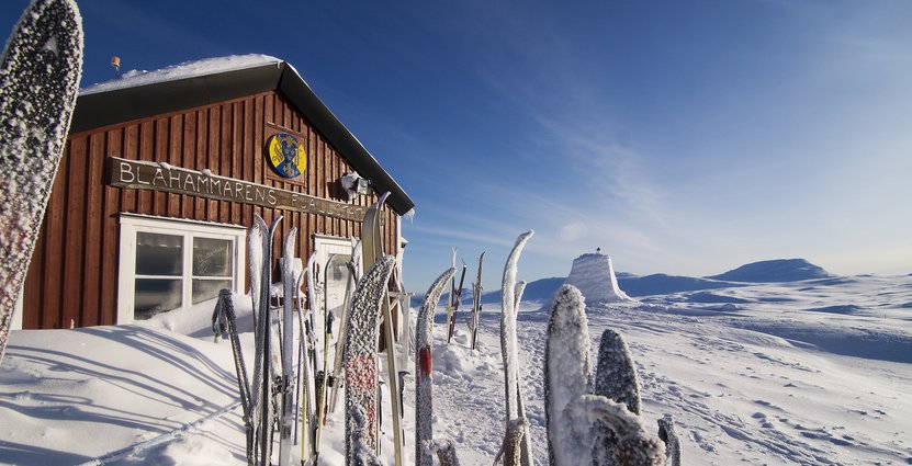 STF Blåhammaren, utsedd till Årets fjällstation, är en av STF:s anläggningar som lockar i vinter.  David Erixon