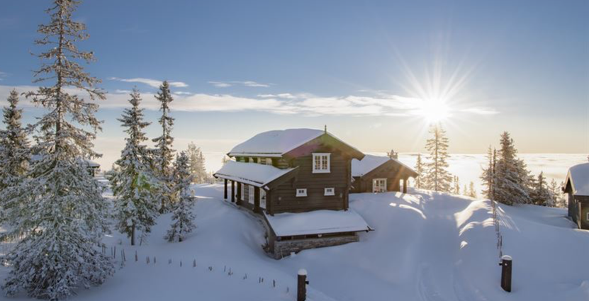 I slutet av december invigd de nya internationella<br />
 direktlinjerna till den nya fjällflygplatsen. Foto: Skistar