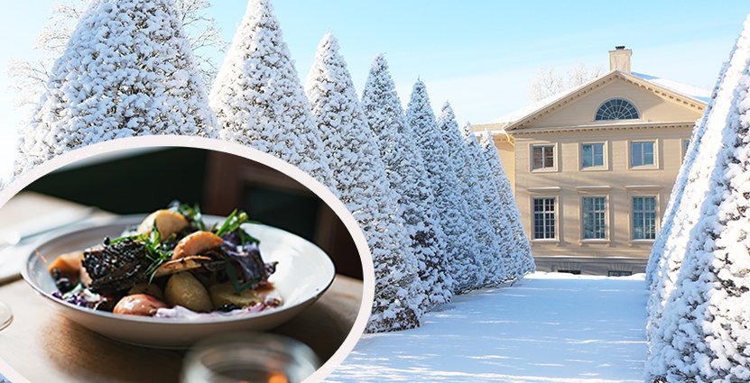 På Gunnebo Kaffehus och Krog slopade man julbordet 2016. Foto: Gunnebo Slott