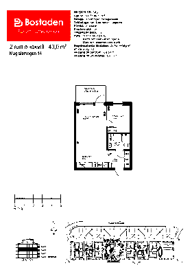 PlanlösningMagistervägen 14