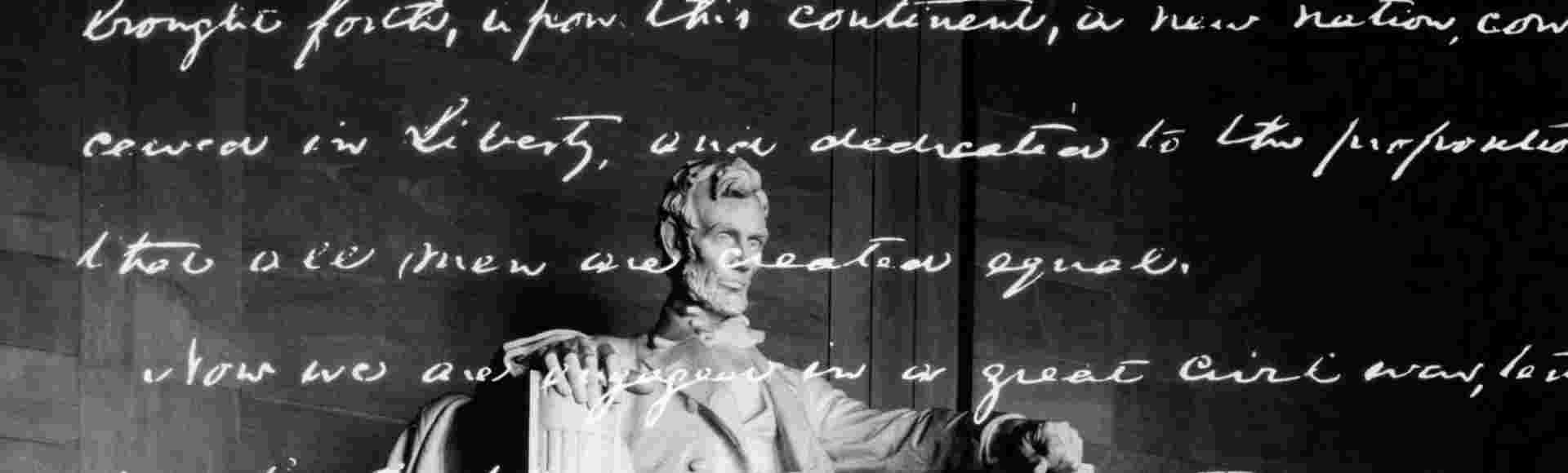 The text of the Gettysburg Address.